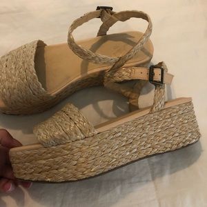 Tan sandals